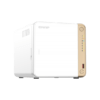 QNAP TS-462-4G server NAS e di archiviazione Tower Collegamento ethernet LAN Bianco N4505 - E_0005_79673
