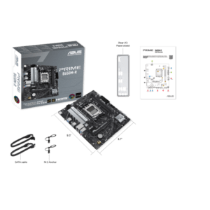 ASUS PRIME B650M-R AMD B650 Presa di corrente AM5 micro ATX - E_0005_80675