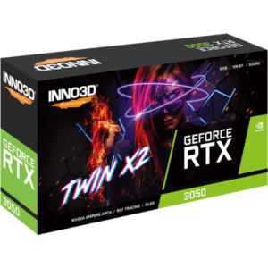 Inno3D GeForce RTX 3050 Twin X2 NVIDIA 6 GB GDDR6 - E_0005_82778