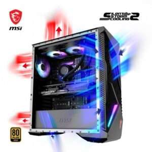 MSI MPG Infinite X2 14NUF7-459AT Intel® Core™ i7 i7-14700KF 32 GB DDR5-SDRAM 1 TB SSD NVIDIA GeForce RTX 4070 Ti Super Windows 11 Home Desktop PC Nero - E_0016_1115-1MX