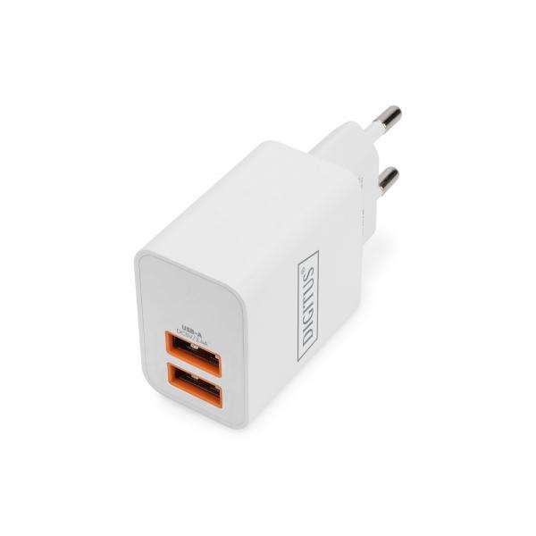 Digitus Caricatore USB 2x USB-A, 15,5W - E_0015_ 13971784000