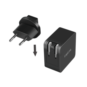 LogiLink PA0302 Caricabatterie per dispositivi mobili Universale Nero AC Ricarica rapida Interno - E_0015_         15851255000