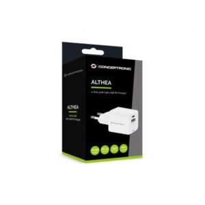 Conceptronic ALTHEA15W Caricabatterie per dispositivi mobili Universale Bianco AC Ricarica rapida Interno - E_0015_         18068398000