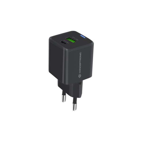Conceptronic ALTHEA16B Caricabatterie per dispositivi mobili Universale Nero AC Ricarica rapida Interno - E_0015_ 18068402000