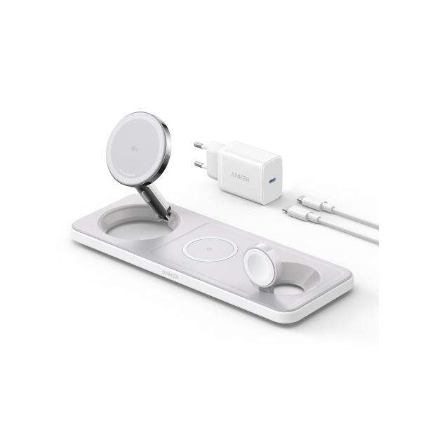 Anker MagGo Universale Bianco USB Carica wireless Ricarica rapida Interno - E_0015_ 18710479000
