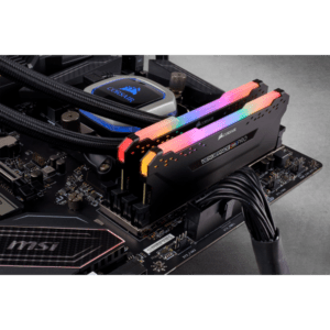 DDR4 16GB KIT 2x8GB PC 3600 Corsair Vengeance RGB Pro CMW16GX4M2D3600C18 - E_0005_58099
