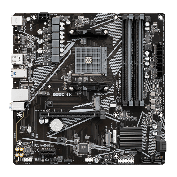 Gigabyte GA-B550M K (AM4) (D) - E_0005_73016