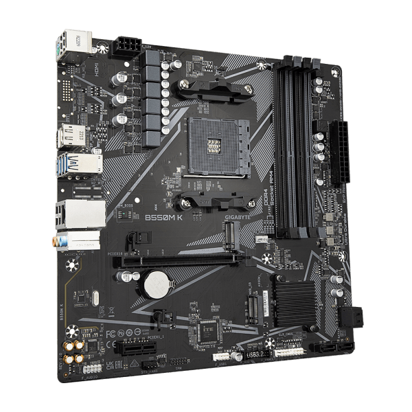 Gigabyte GA-B550M K (AM4) (D) - E_0005_73016