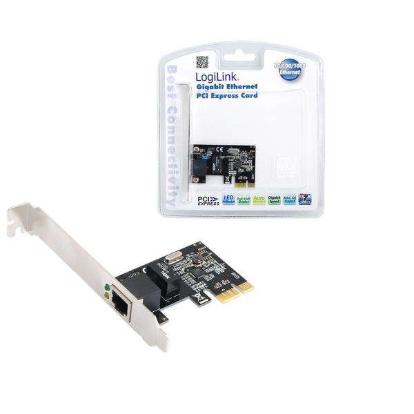 LogiLink Gigabit PCI Express Netzwerkkarte PC0029A - E_0005_77211