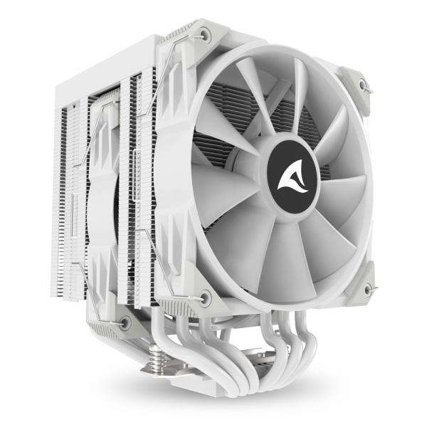 Cooler Sharkoon A60 Air Cooler RGB White (4044951042067) - E_0005_91090