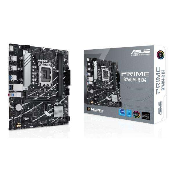 ASUS Prime B760M-R D4 (1700) (D) - E_0005_80673