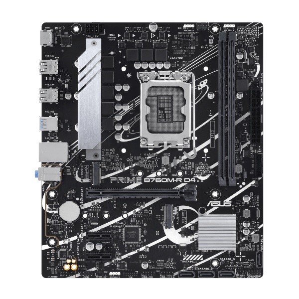 ASUS Prime B760M-R D4 (1700) (D) - E_0005_80673