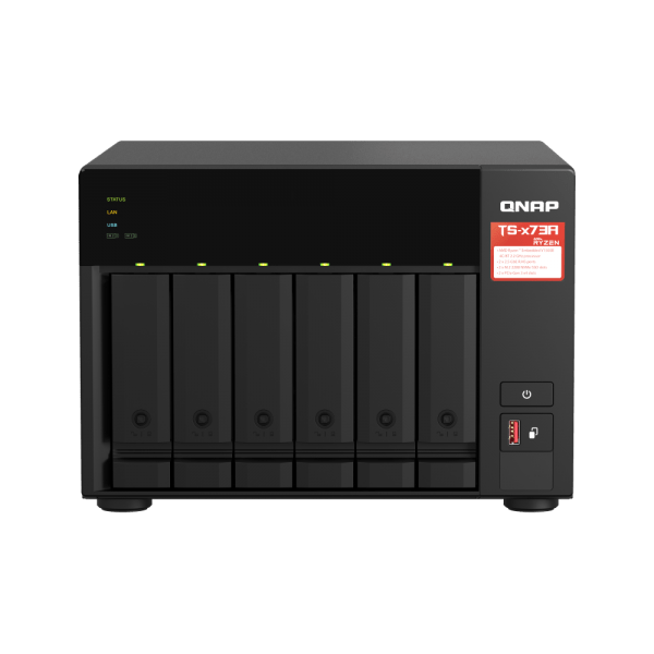 NAS Server QNAP TS-673A-SW5T 6-Bay - E_0005_85537