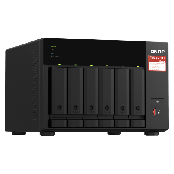 NAS Server QNAP TS-673A-SW5T 6-Bay - E_0005_85537