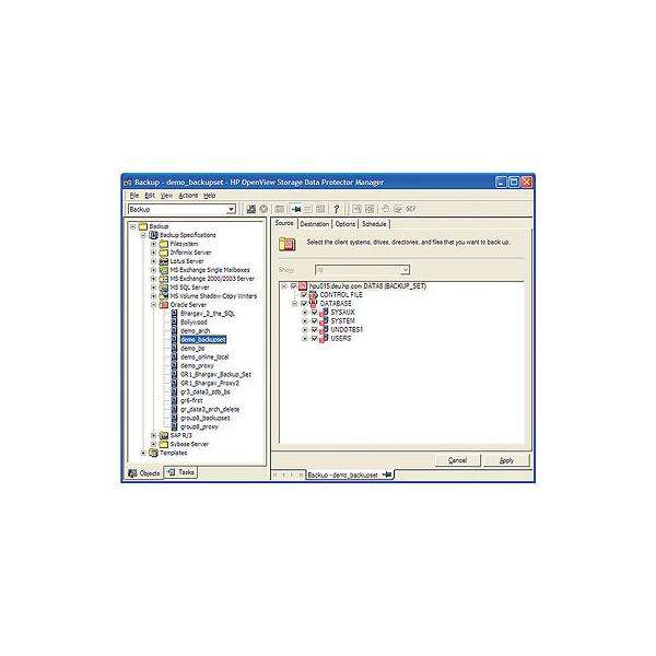 HPE OpenView Storage Data Protector On-line Backup for Windows E-LTU Storage del Network (HP DP ON-LINE BU FOR WIN E-LTU) - E_0009_1355773
