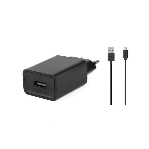CoreParts MSPP2860B Caricabatterie per dispositivi mobili Universale Nero USB Interno (Micro USB Charger 10W 5V 2A - Plug: Micro-USB EU Wall with - 1M cable 10W 5V 2A Plug: Micro-USB EU Wall with 1M - E_0009_B1880375