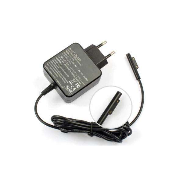 CoreParts MSPT2006 adattatore e invertitore Interno 31 W Nero (Power Adapter for Surface - 30W 12V 2.58A Plug: Special - EU Wall for Surface Pro 3, 4 - Warranty: 36M) - E_0009_B1994668