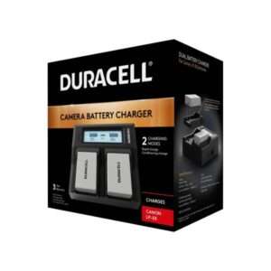 Duracell DRC6104 carica batterie (Duracell LED Dual DSLR Battery Charger) - E_0009_B43613080