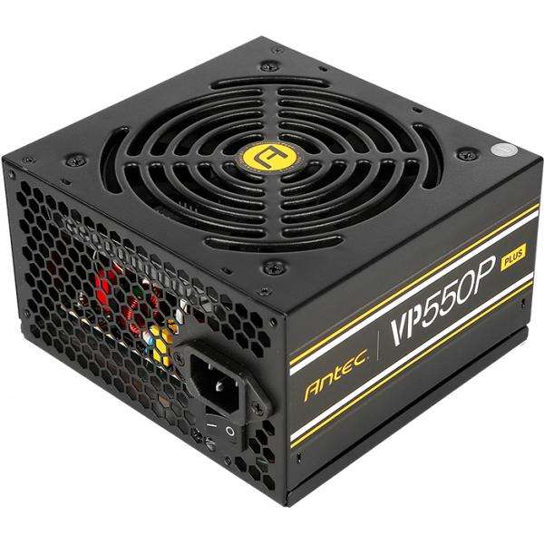 Antec VP PLUS VP550P Plus alimentatore per computer 550 W 20+4 pin ATX ATX Nero (ANTEC VP550P Plus-GB 80+ PSU) - E_0009_B44083841