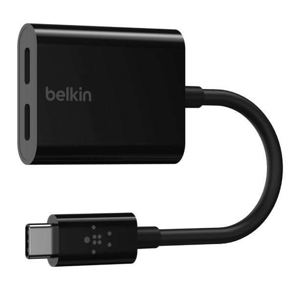 Belkin F7U081BTBLK Caricabatterie per dispositivi mobili Smartphone Nero USB Interno (BELKIN DUAL USBC CHARGE ADAPTER BLK) - E_0009_B44330384
