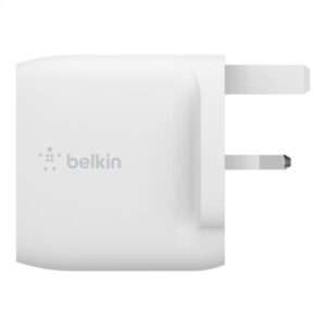 Belkin WCE001MY1MWH Caricabatterie per dispositivi mobili Universale Bianco AC Interno (Dual Usba Charger Usba To Usbccable) - E_0009_B44340269