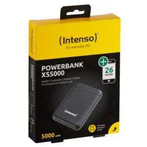 Intenso 7313520 batteria portatile Polimeri di litio [LiPo] 5000 mAh Nero (Intenso Powerbank XS5000 5000 mAh Black) - E_0009_B44417835