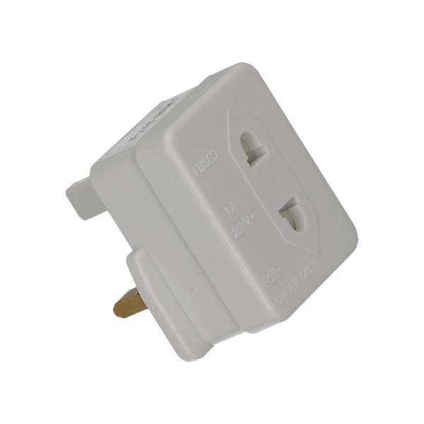 2-Power SAP0001A carica batterie (UK Mains To 2 Pin Shaver Adapter) - E_0009_B44489089