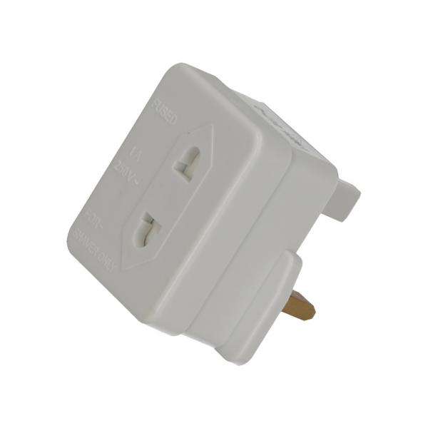 2-Power SAP0001A carica batterie (UK Mains To 2 Pin Shaver Adapter) - E_0009_B44489089