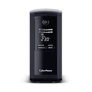 CyberPower VP700EILCD gruppo di continuitÃ  [UPS] A linea interattiva 0,7 kVA 390 W 6 presa[e] AC (CYBERPOWER VP700EILCD SOHO UPS 700VA/390W; AVR Line-Interactive GreenPower Energy Saving Technology - E_0009_B44545908