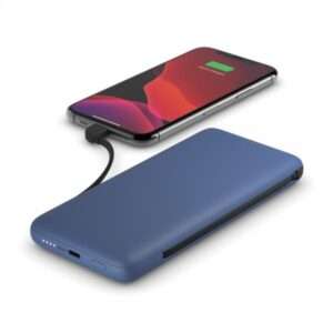 Belkin BPB006btBLU 10000 mAh Blu (10K PWR BANK WITH CAB USBC/LIGHTNING) - E_0009_B44840350