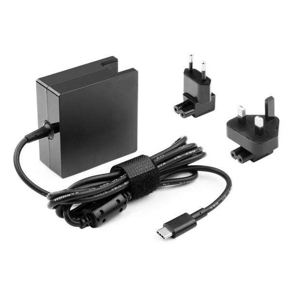 CoreParts MBXLE-AC0017 adattatore e invertitore Interno 65 W Nero (Power Adapter for Lenovo - 65W GaN, 5V 2.4A 20V3.2A - Plug:USB-C, EU & UK Wall - 5V 2.4A, 5.2V 3A,9V3A, 12V3A, 14.5V2A, 15V3A, - War - E_0009_B45292838