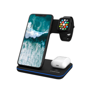 Canyon WS-303 Universale Nero USB Interno (CANYON WS-303 3in1 Wireless charger Black) - E_0009_B45363654