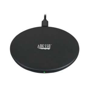 Adesso AUH-1010 Caricabatterie per dispositivi mobili Universale Nero USB Carica wireless Ricarica rapida Interno (10W MAX QI-CERTIFIED WIRELESS - CHARGER AUH-1010) - E_0009_B45841236