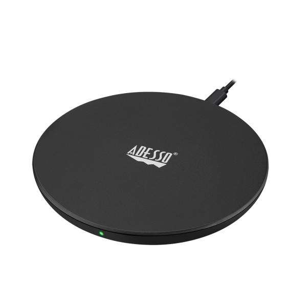 Adesso AUH-1010 Caricabatterie per dispositivi mobili Universale Nero USB Carica wireless Ricarica rapida Interno (10W MAX QI-CERTIFIED WIRELESS - CHARGER AUH-1010) - E_0009_B45841236