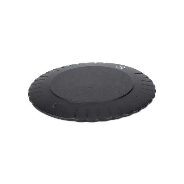 Manhattan 180306 Caricabatterie per dispositivi mobili Cuffie, Smartphone Nero USB Carica wireless Interno (SMARTPHONE WIRELESS CHARGING- - PAD QI CERTIFIED 5W BLACK) - E_0009_B46120560