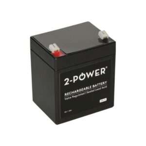 2-Power 2P5-12 batteria UPS Acido piombo [VRLA] 12 V 5 Ah (2-Power 12V 5Ah VRLA Security Battery) - E_0009_B46240188
