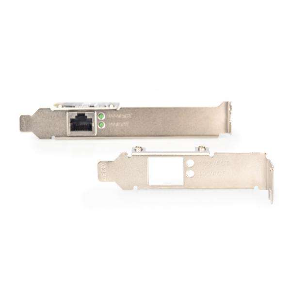 Digitus Scheda di rete express PCI ethernet Gigabit (GIGABIT ETHERNET PCIE CARD - 32BIT LOW-PROFILE RTL8111H) - E_0009_B46256602