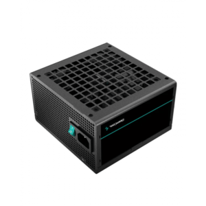 DeepCool PF600 alimentatore per computer 600 W 20+4 pin ATX ATX Nero (DeepCool PF600 600W PSU, 120mm Silent Hydraulic Bearing Fan, 80 PLUS White, Non Modular, UK Plug, Flat Black Cables, Efficient & - E_0009_B46330258