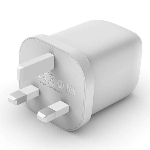 Belkin BOOST CHARGE PRO Universale Bianco AC Ricarica rapida Interno (65W PD PPS DUAL USB-C CHARGER UNI) - E_0009_B46945194