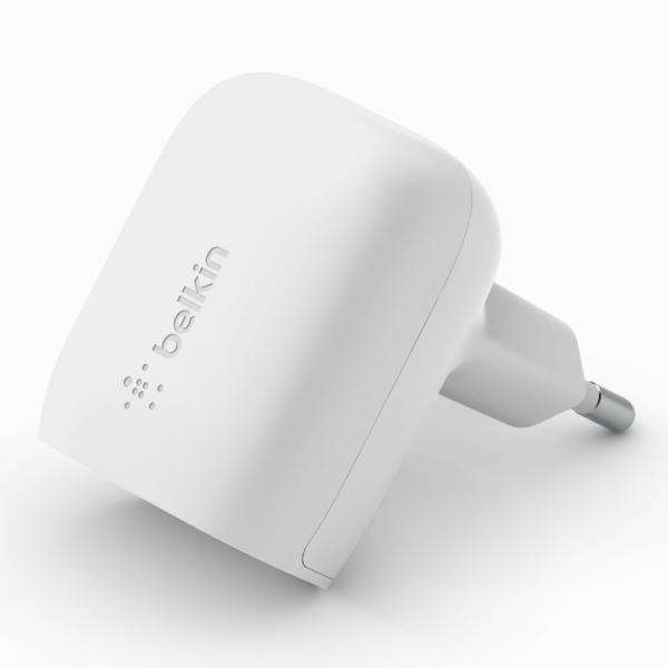 Belkin BoostCharge Smartphone, Tablet Bianco AC Ricarica rapida Interno (Boostcharge White Indoor - Warranty: 12M) - E_0009_B46951376