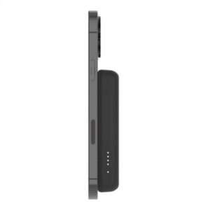 Belkin BoostCharge 5000 mAh Carica wireless Nero (DRAHTLOSE MAGNETISCHE POWERBAN - MIT AUSKLAPPBAREM STANDFU) - E_0009_B46951453