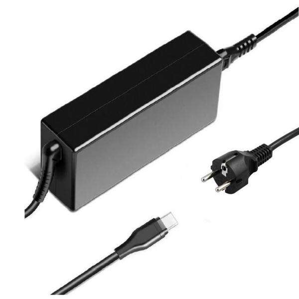 CoreParts MBXUSBC-AC0025 Caricabatterie per dispositivi mobili Nero AC Interno (USB-C Power Adapter 45W - 5-20V/2-3A - Warranty: 12M) - E_0009_B47061834