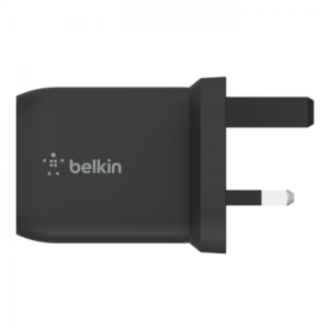 Belkin WCH013MYBK Caricabatterie per dispositivi mobili Universale Nero AC Ricarica rapida Interno (65W PD PPS DUAL USB-C GAN - CHARGER BLACK - UNIVERSAL) - E_0009_B47118961