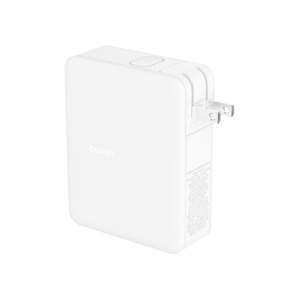 Belkin ALIMENTATORE 140W 4-PORTE USB CON UK,EU,US PLUG (BOOST CHARGE 140W USB GAN - 4-PORTS WALL CHARGER WITH UK EU) - E_0009_B47800442