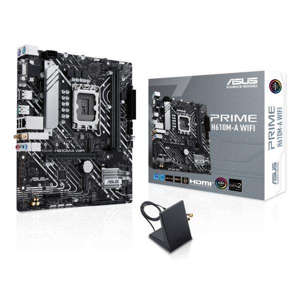 ASUS PRIME H610M-A WIFI Intel H610 LGA 1700 micro ATX (PRIME H610M-A WIFI) - E_0009_B47850615