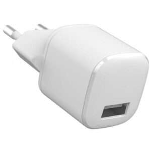eSTUFF ES637001 Caricabatterie per dispositivi mobili Smartphone Bianco AC Interno (INFINITE [GRS] USB-A Charger - EU 12W. 1 x USB-A. White. 98% - recycled plastic [rPC] - Warranty: 60M) - E_0009_B47858818