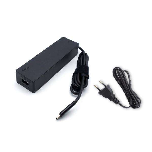 i-tec CHARGER-C100WUK adattatore e invertitore Interno 100 W Nero (i-tec USB-C Universal Charger up to 100W) - E_0009_B47905958