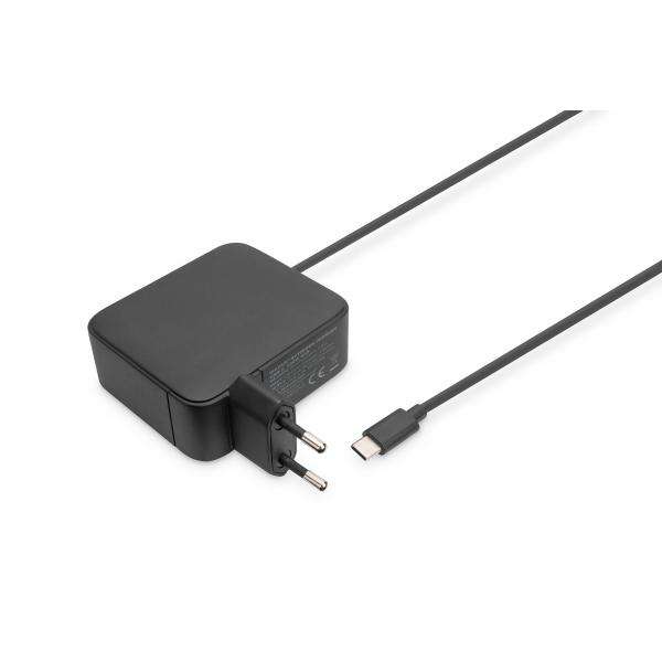 Digitus Caricatore per notebook USB-C, 100W GaN (NOTEBOOK POWER ADAPTER 100W - USB-C POWERED DEVICES 100W) - E_0009_B47912443