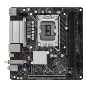 Asrock B760M-ITX/D4 WiFi Intel B760 LGA 1700 mini ITX (ASRock Mainboard B760M-ITX/D4 WIFI B760 - Mini-ITX - Socket) - E_0009_B48658148