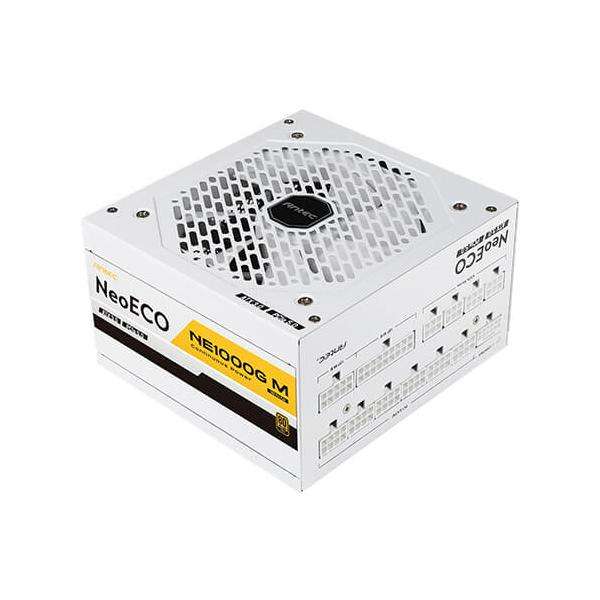 Antec Neo ECO Modular NE1000G M White ATX 3.0 alimentatore per computer 1000 W 20+4 pin ATX Bianco (Antec NE1000G M, White, PCIe 5.0 Ready, Fully Modular, 80PLUS Gold, Single Rail, 83A, 120mm FDB Fan - E_0009_B48670647